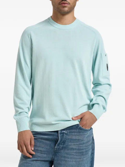 C.P. Company sleeve pocket crewneck sweater