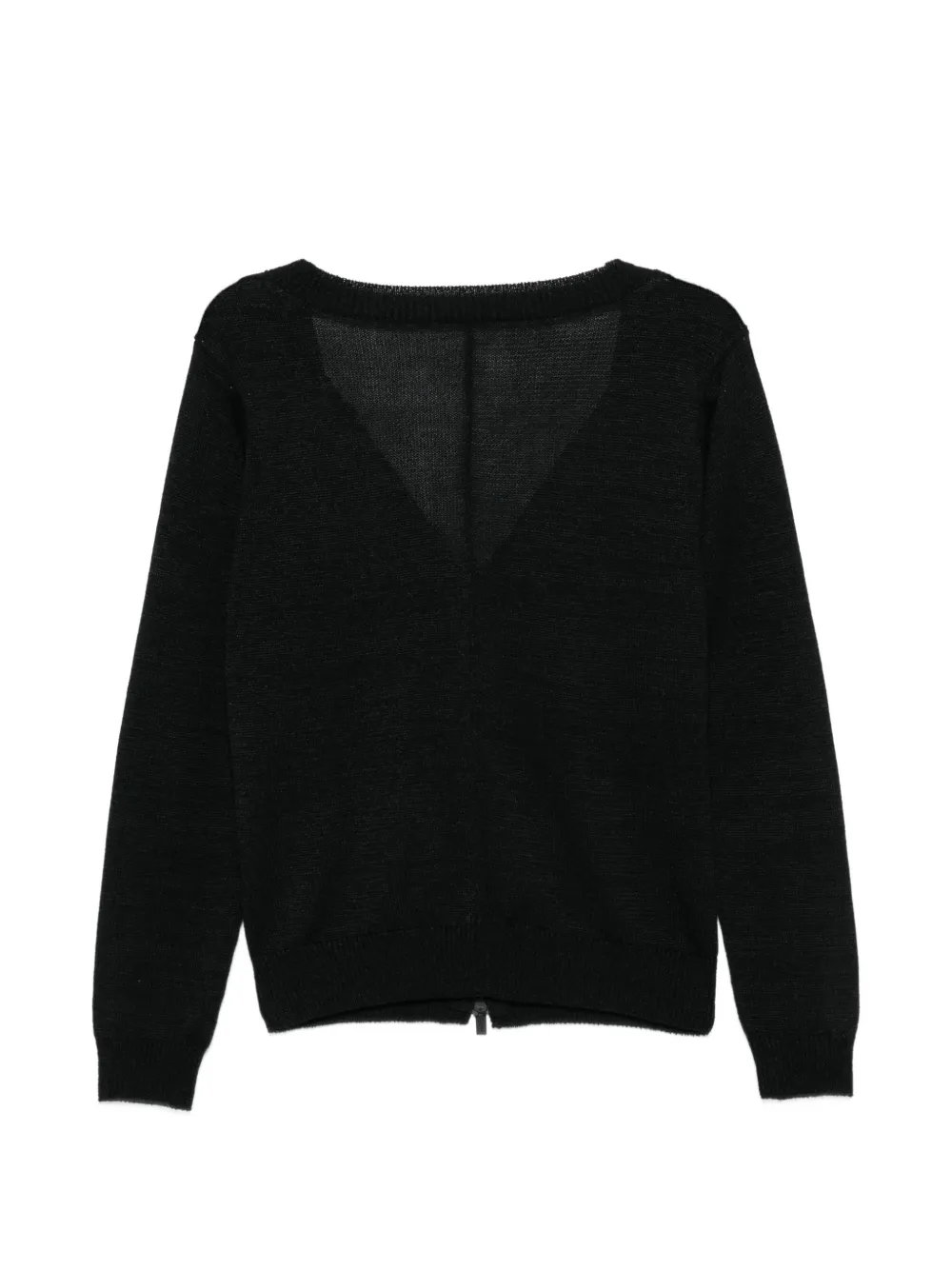 Yohji Yamamoto Jas met rits Zwart