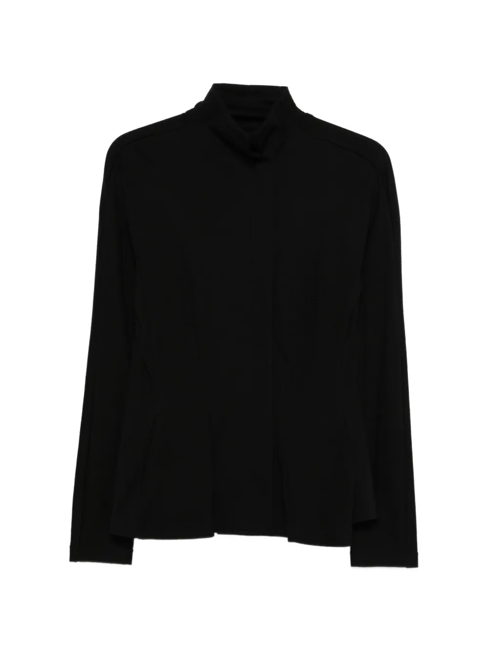 Yohji Yamamoto roll-neck sweater - Black