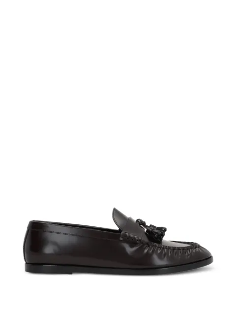 The Row tassel-detail loafers