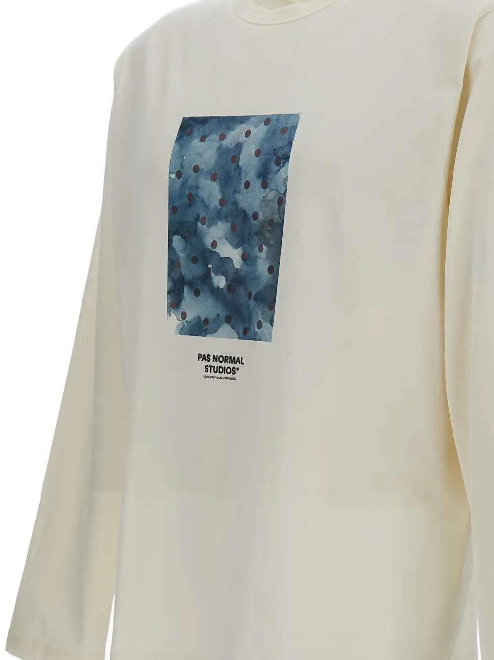  Pas Normal Studios Long-sleeve Printed T-shirt - Neutrals 