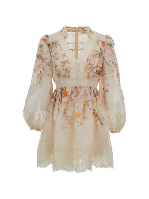 ZIMMERMANN Luna lace mini dress