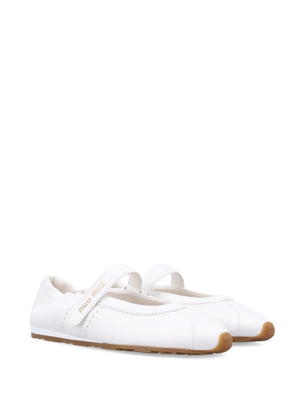 Miu Plume sneaker-ballerina's Wit