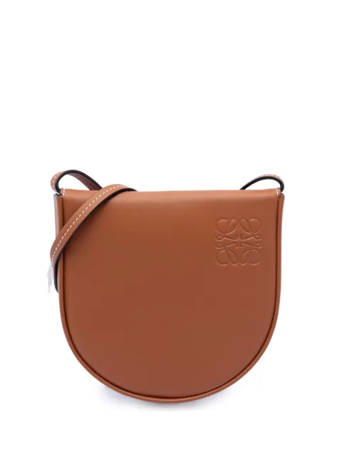 Loewe Pre-Owned petit sac à bandoulière Heel Pouch en cuir de veau lisse (2010-2026)