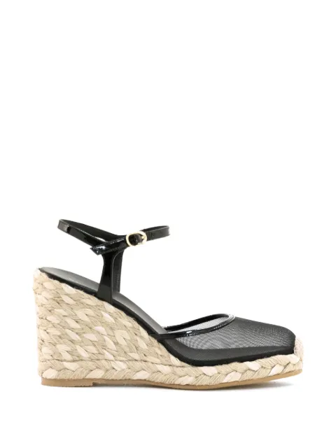 Stuart Weitzman ankle strap espadrilles