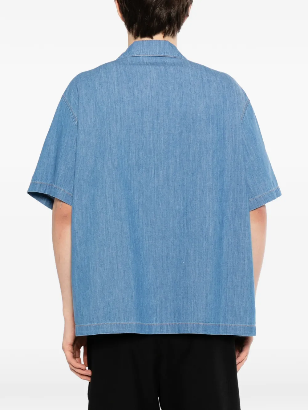 Lacoste overhemd met borstzak Wit