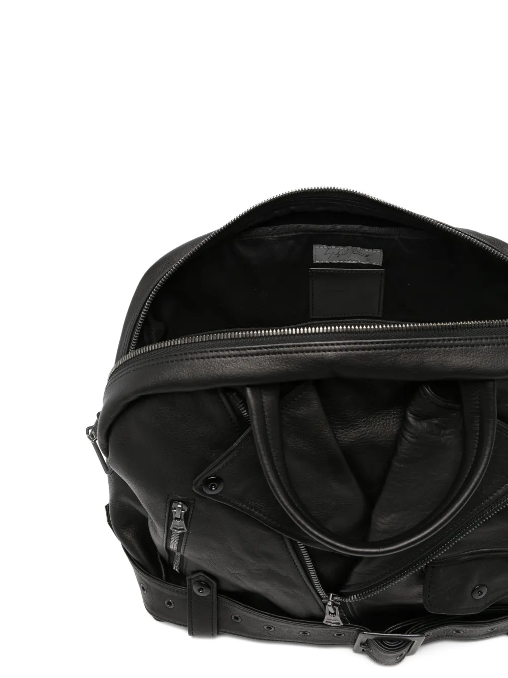 Yohji Yamamoto Mimosa shopper met rits Zwart
