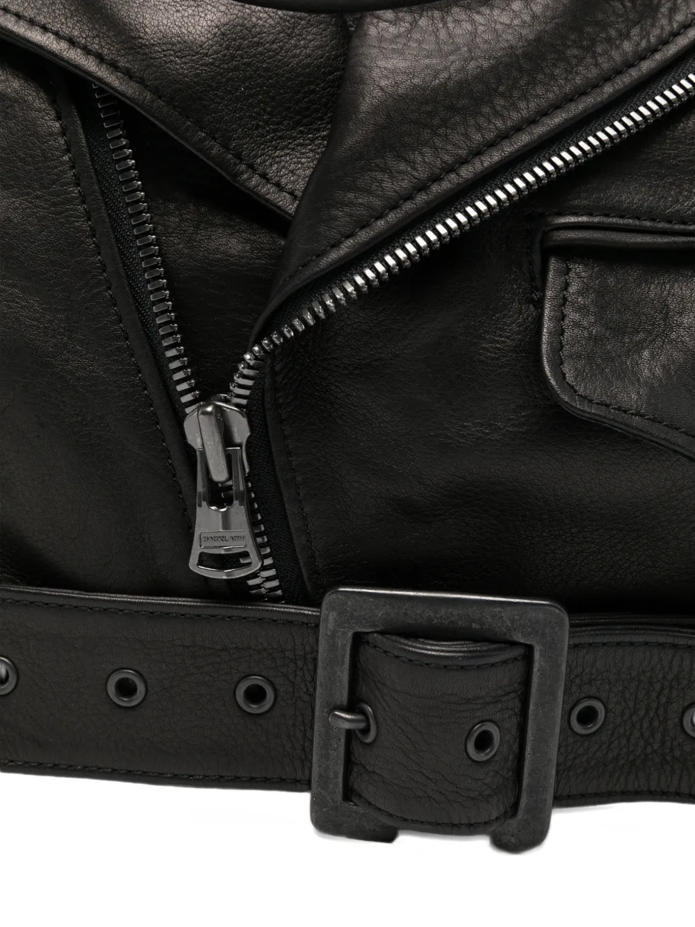 Yohji Yamamoto Mimosa shopper met rits Zwart