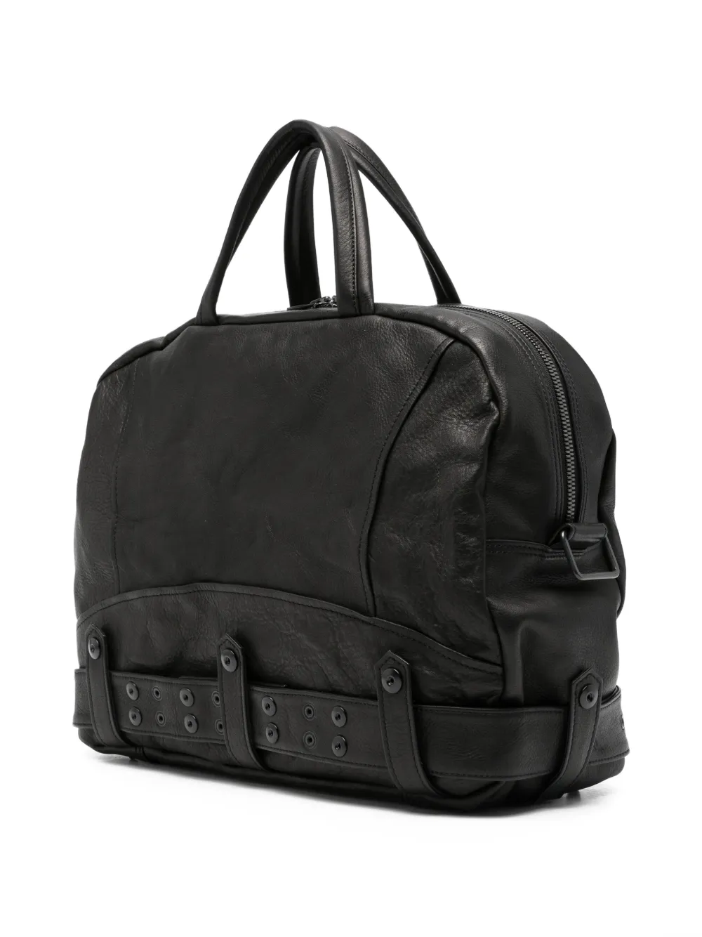 Yohji Yamamoto Mimosa shopper met rits Zwart