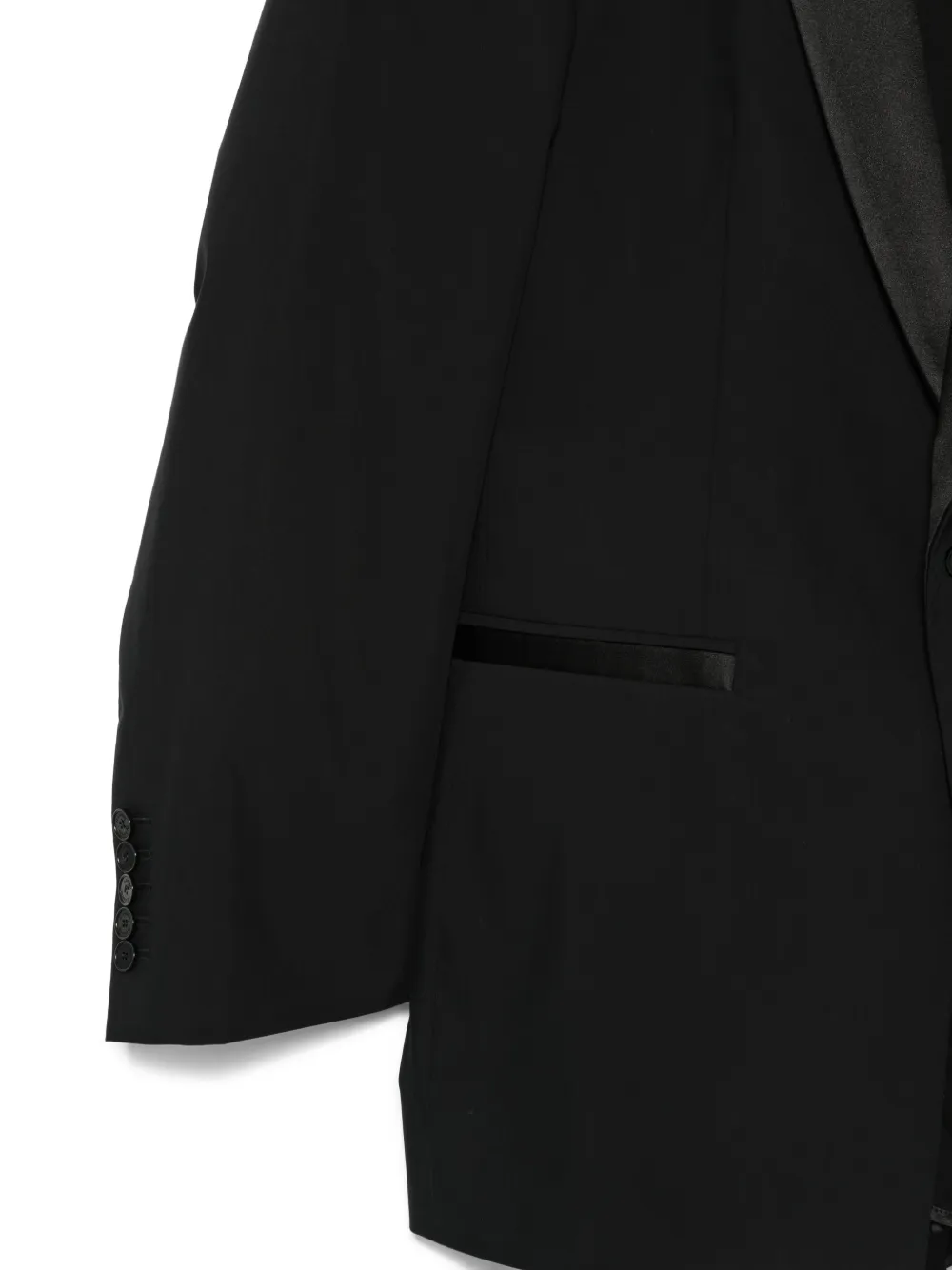  Alainpaul Shawl Collar Jacket - Black 