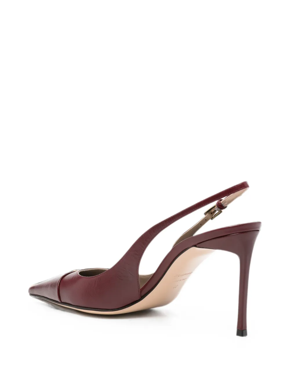 TOM FORD T-bar pointed-toe pumps Rood