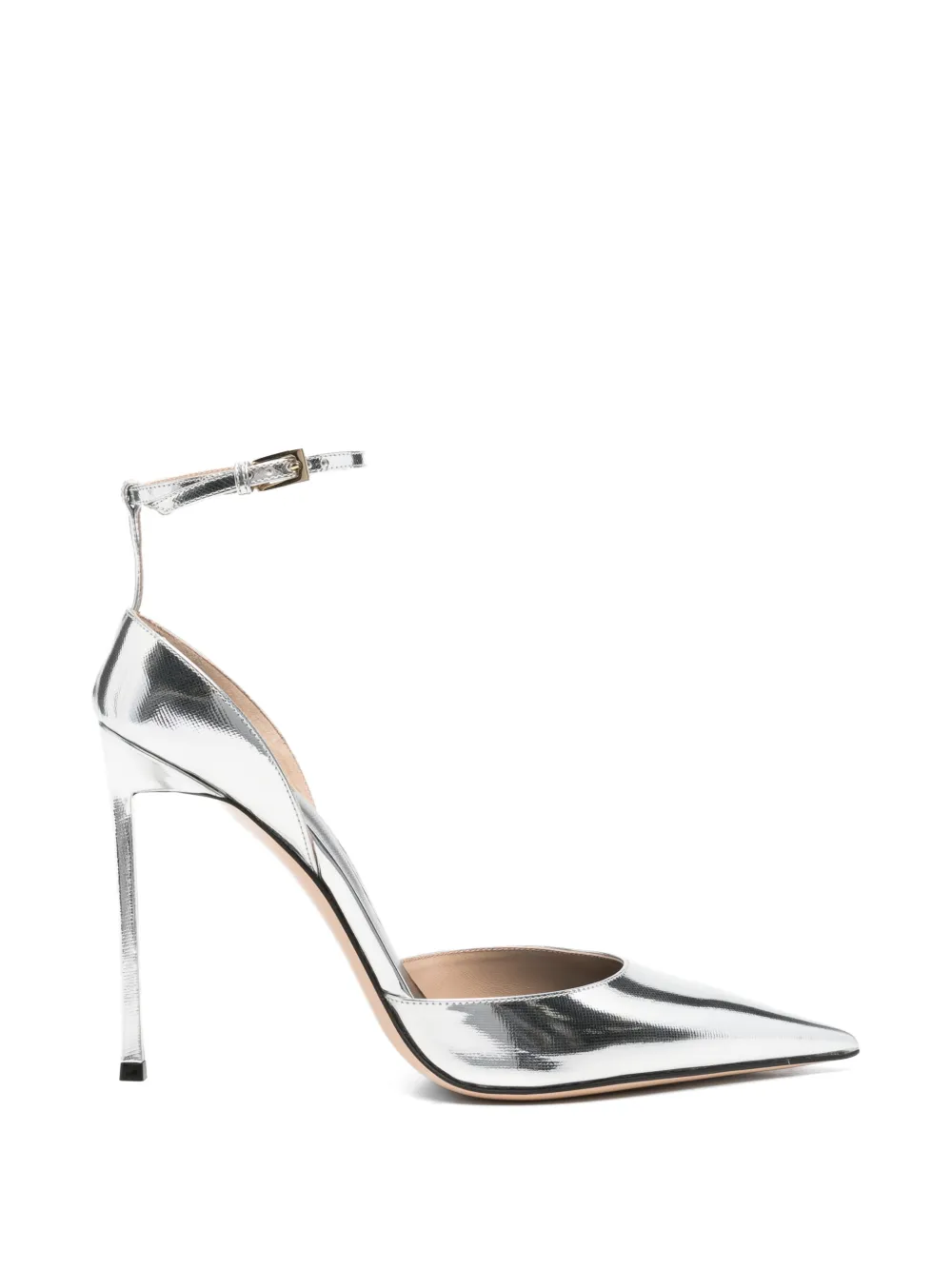 TOM FORD point-toe ankle-strap heeled pumps - Silber