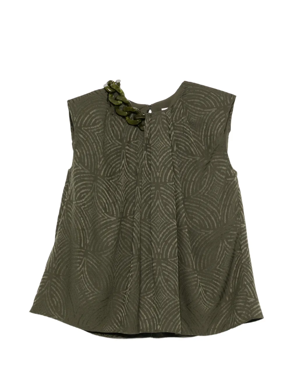 JOSEPH Taddart blouse - Verde