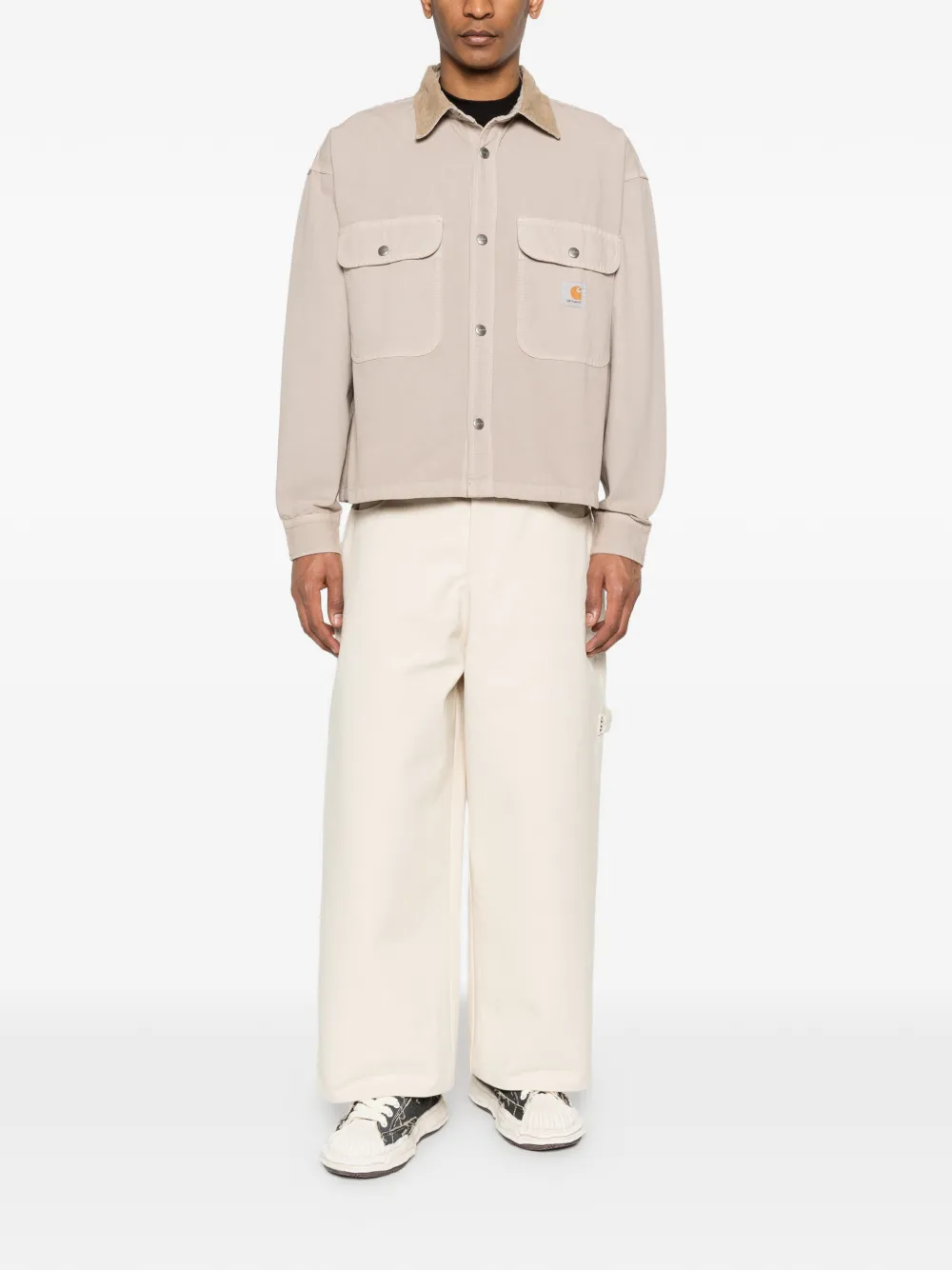  Carhartt Wip Prescott Shirt Jacket - Neutrals 