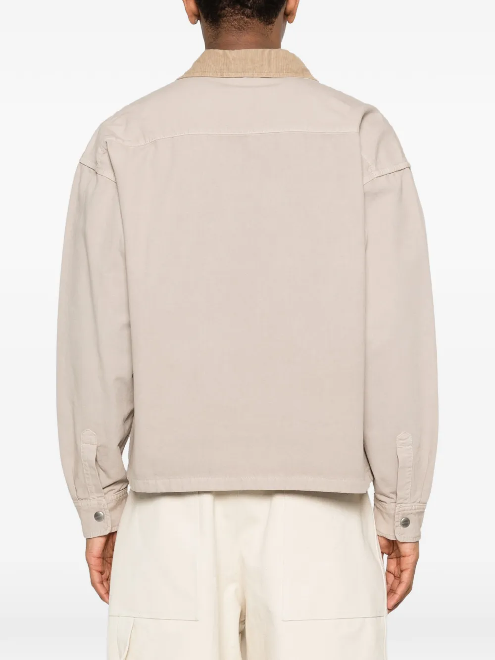 Carhartt WIP Prescott jack van katoencanvas Beige