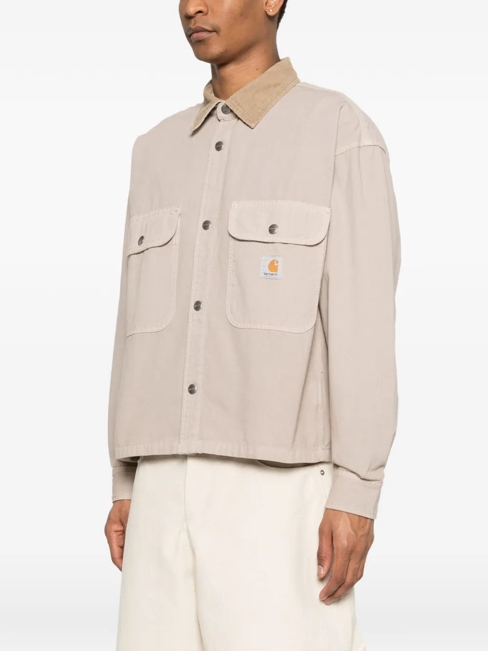  Carhartt Wip Prescott Shirt Jacket - Neutrals 