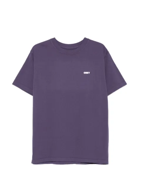 Obey crew-neck logo T-shirt