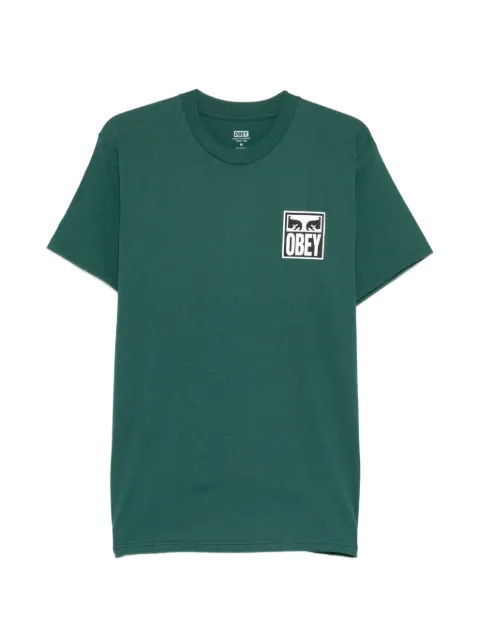 Obey logo-print short-sleeve T-shirt