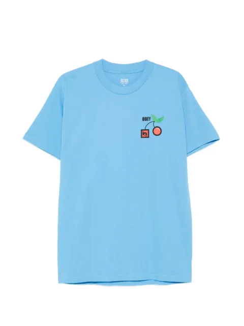 Obey playera con motivo gráfico