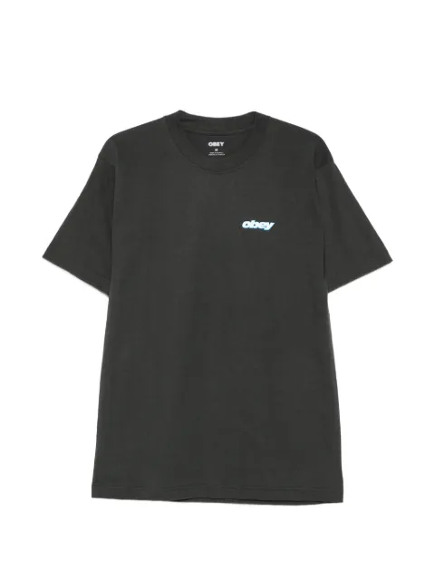 Obey camiseta con cuello redondo