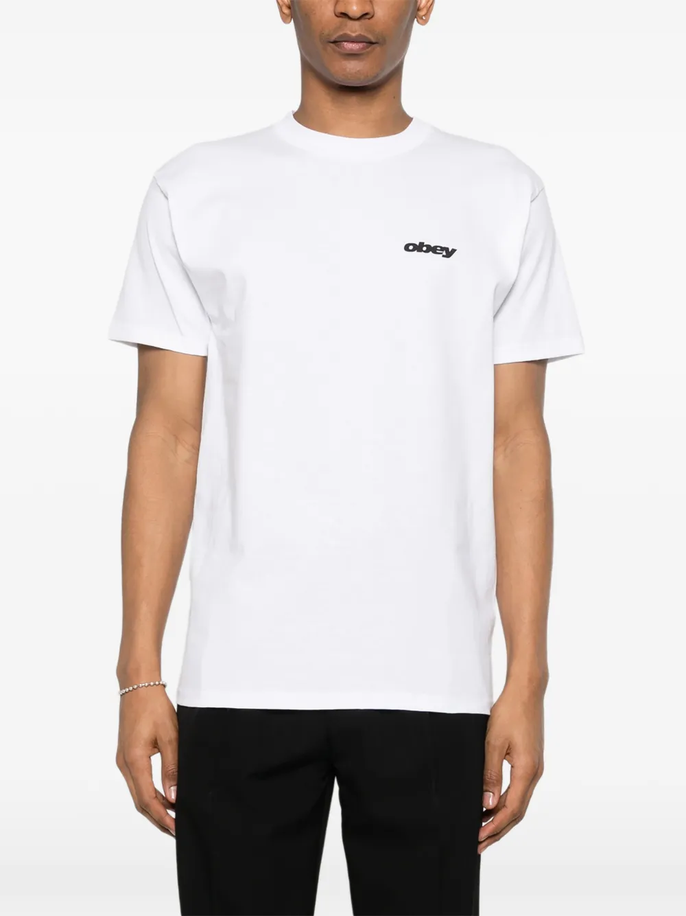 Obey T-shirt met korte mouwen Wit