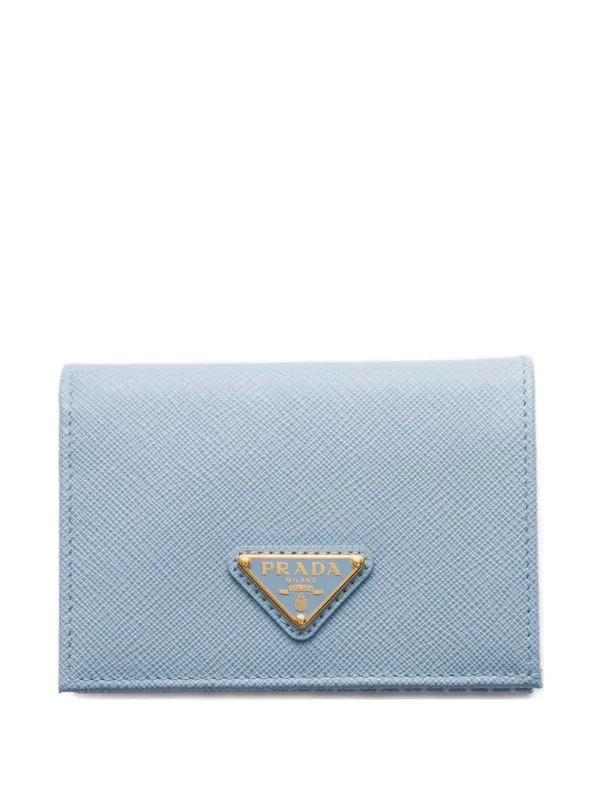 Prada 財布 | ブルー | FARFETCH JP