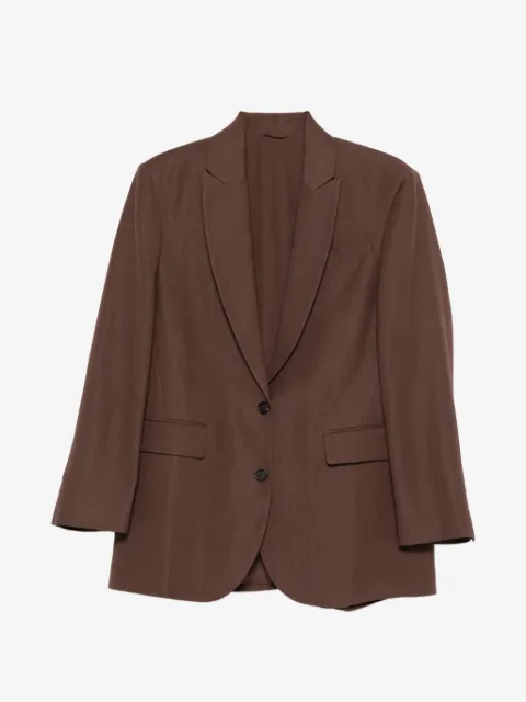 Brunello Cucinelli enkelknäppt blazer