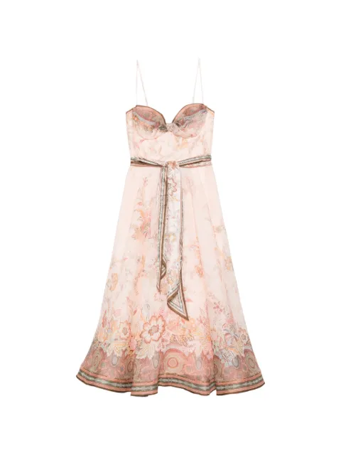 ZIMMERMANN paisley tie dress