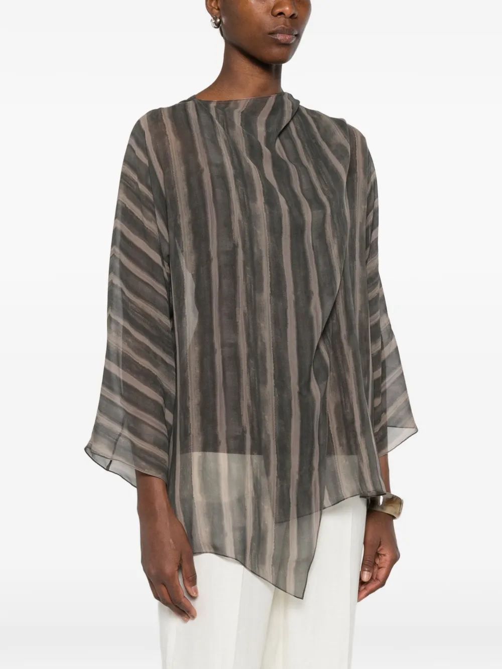  Cortana Ursula Blouse - Grey 