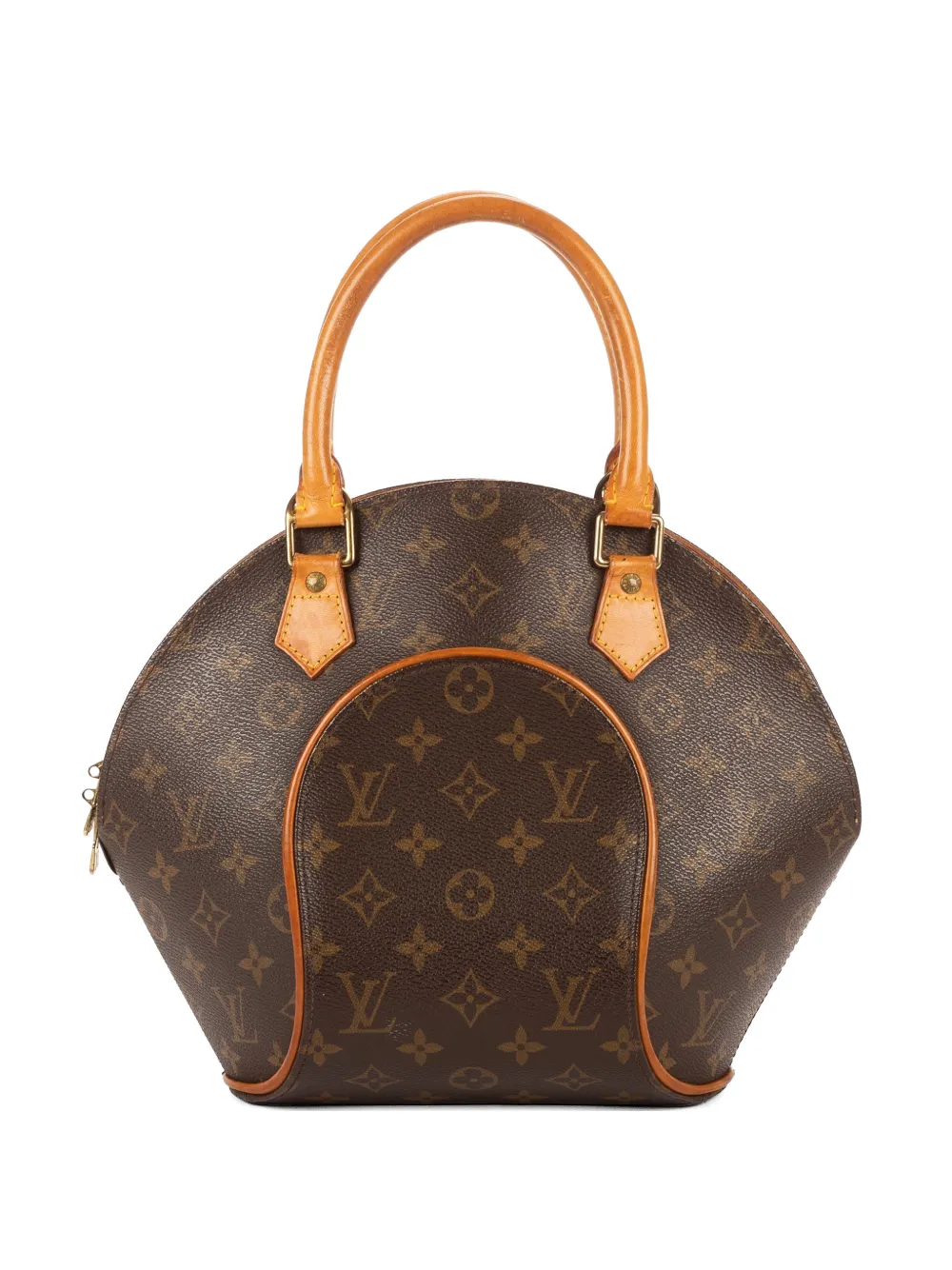 Louis Vuitton Pre-Owned Ellipse brown monogram-pattern top-handle tote bag - Marrone