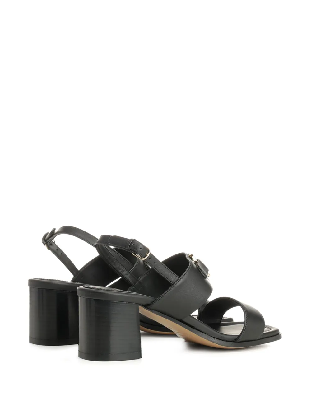 Ferragamo Sandalen met gesp Zwart
