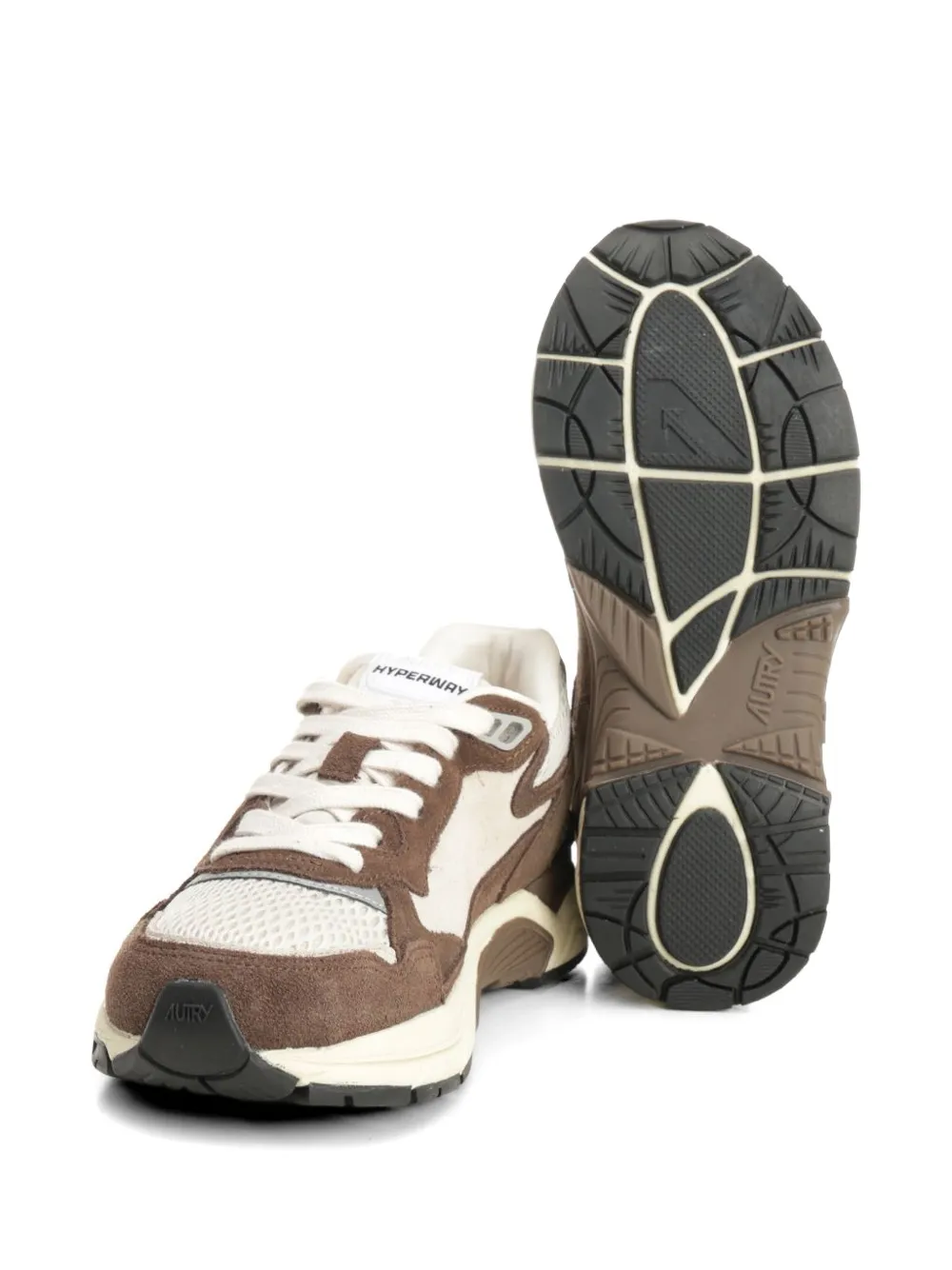 Autry Hyperway mesh-panels sneakers Bruin