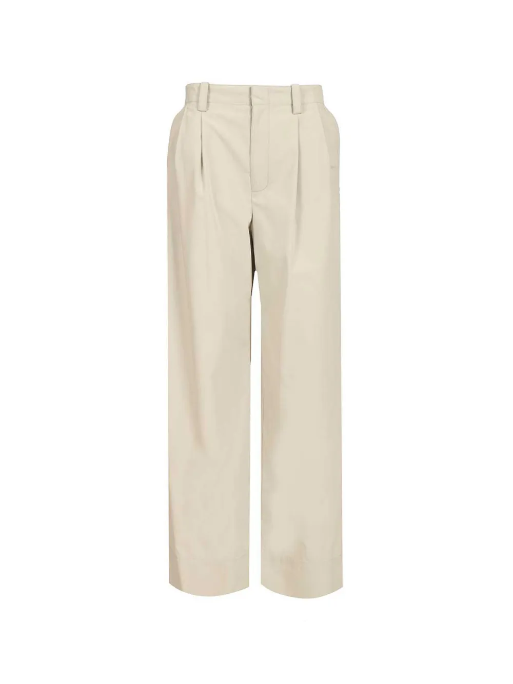 Durazzi Milano loose fit trousers - Toni neutri