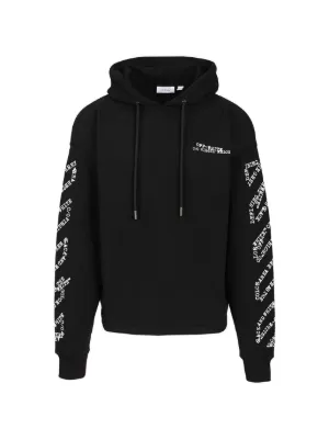 Off-White Diag-stripe Hoodie | Black | FARFETCH