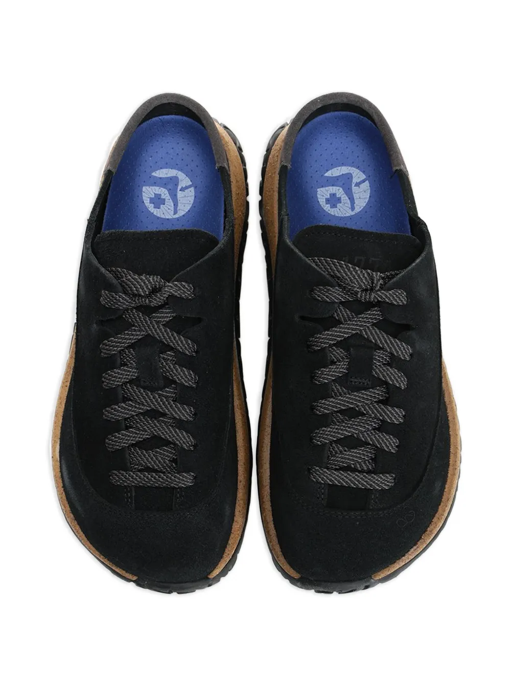 BIRKENSTOCK 1774 laces leve sneakers Zwart