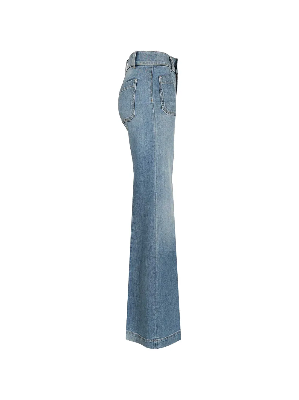  Seafarer Jane Patch-pocket Jeans - Blue 