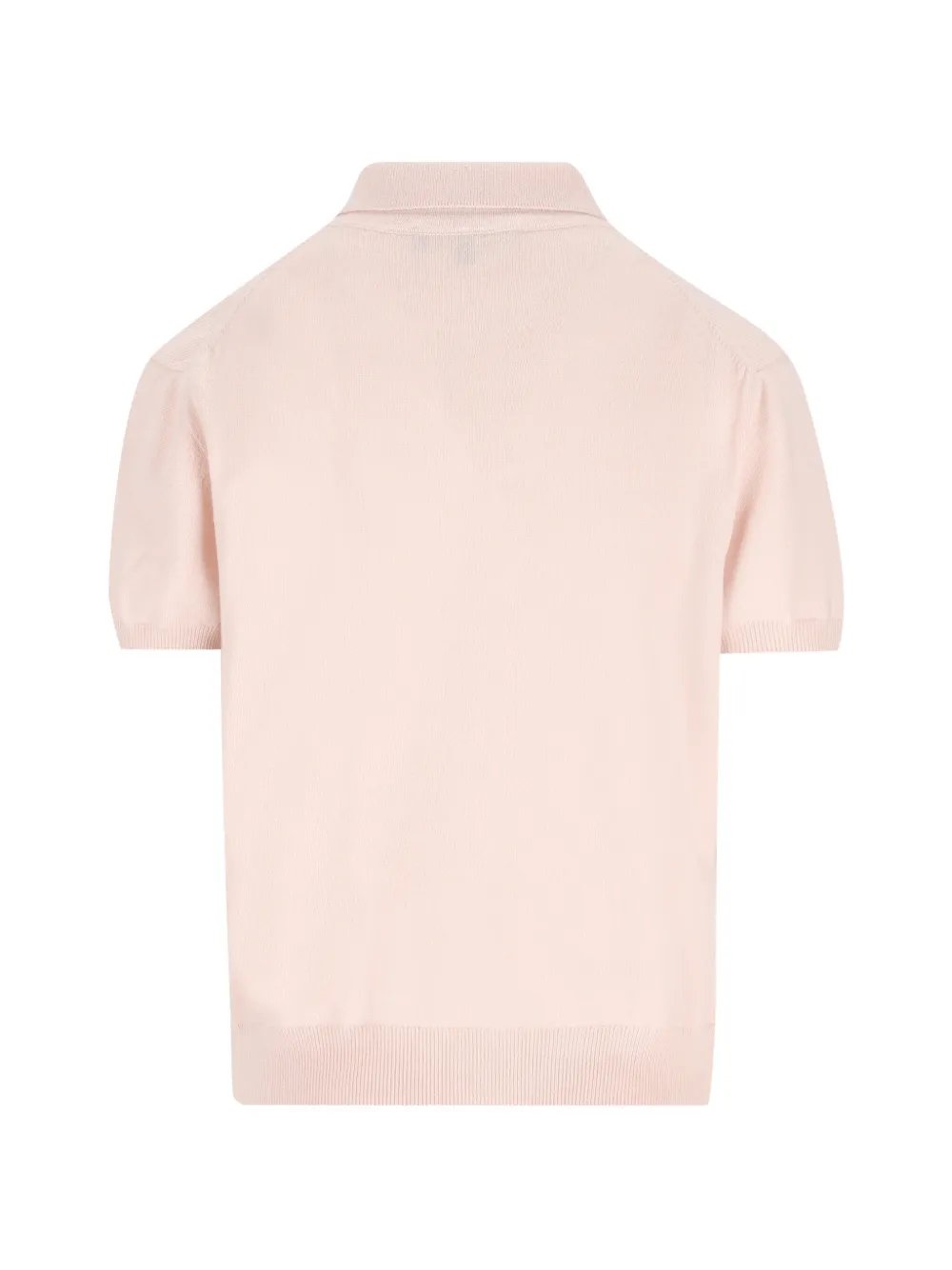  Loro Piana Half-button Polo Top - Pink 