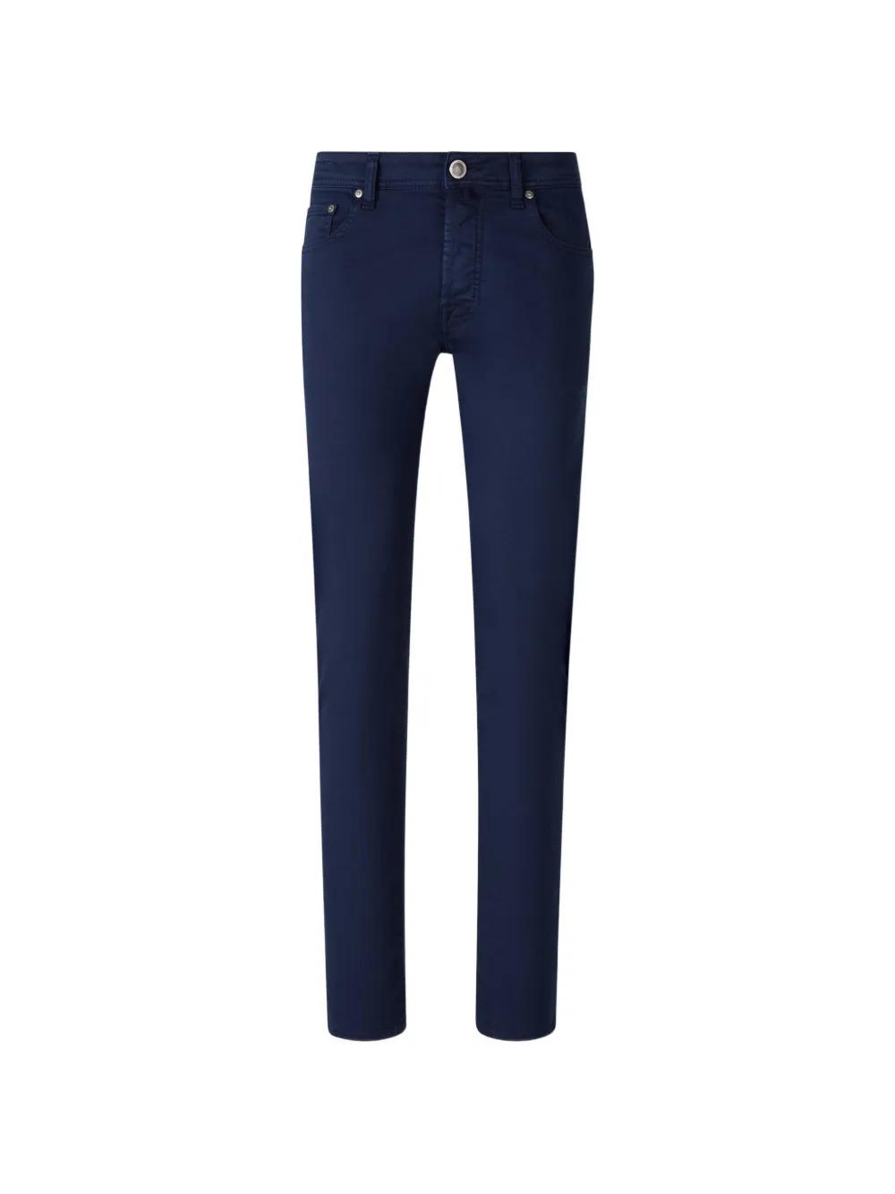 Jacob Cohën logo-patch jeans - Blu