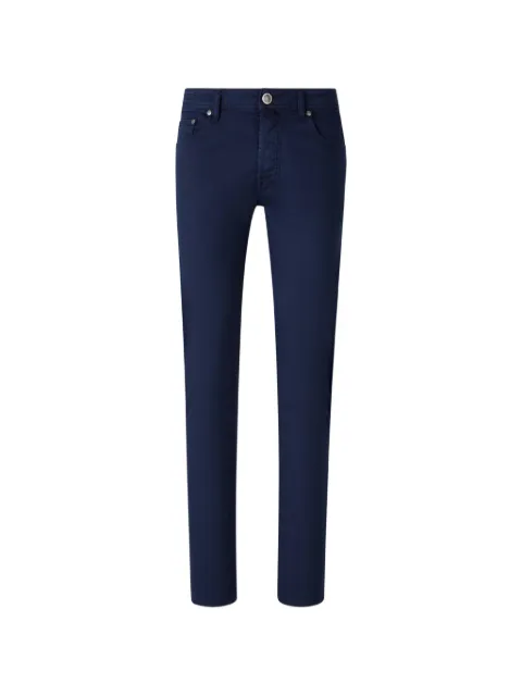 Jacob Cohën logo-patch jeans