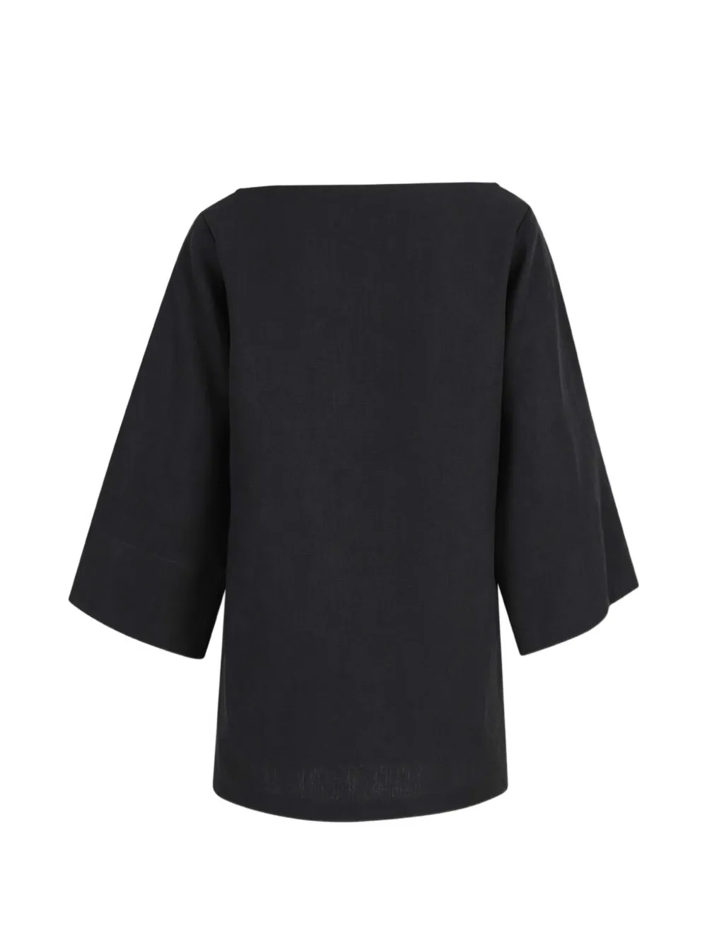  The Row Flared Sleeve Blouse - Black 