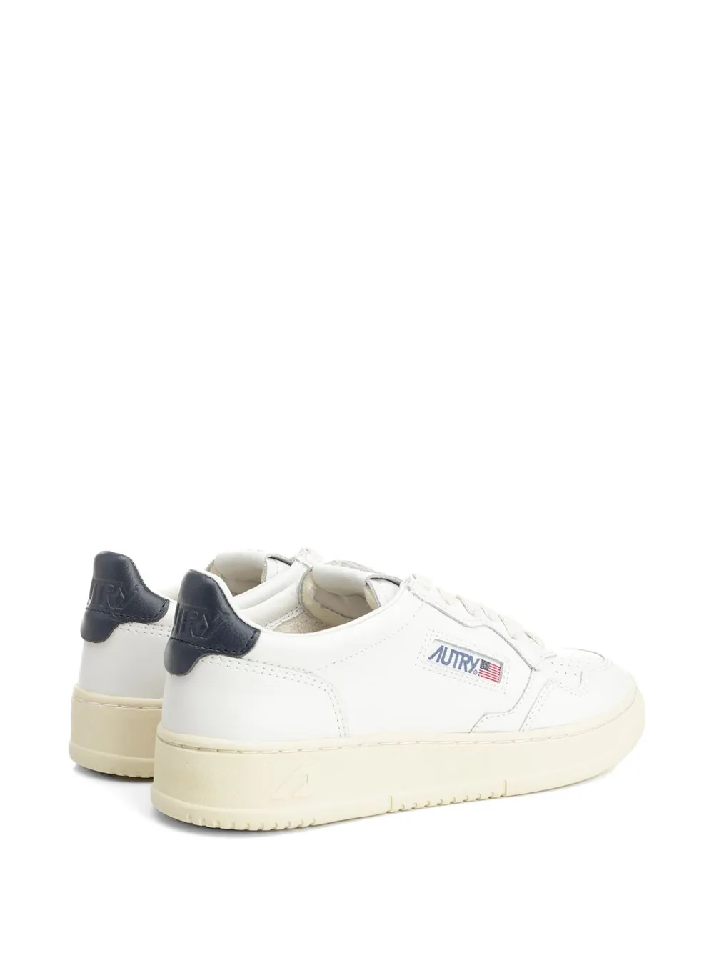 Autry Medalist leren low-top sneakers Wit