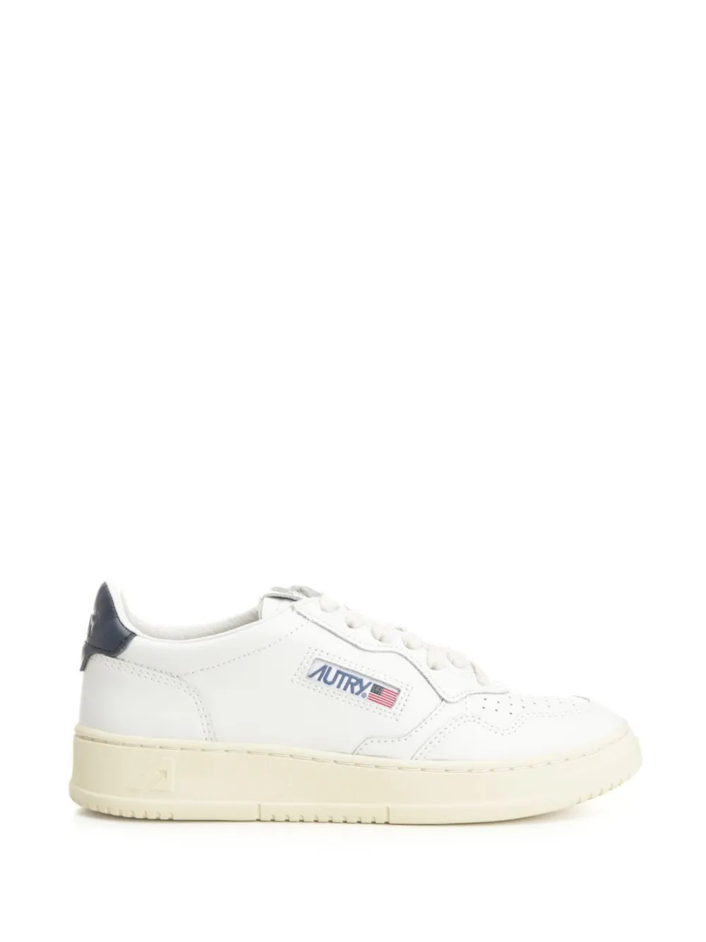 Autry Medalist leren low-top sneakers Wit