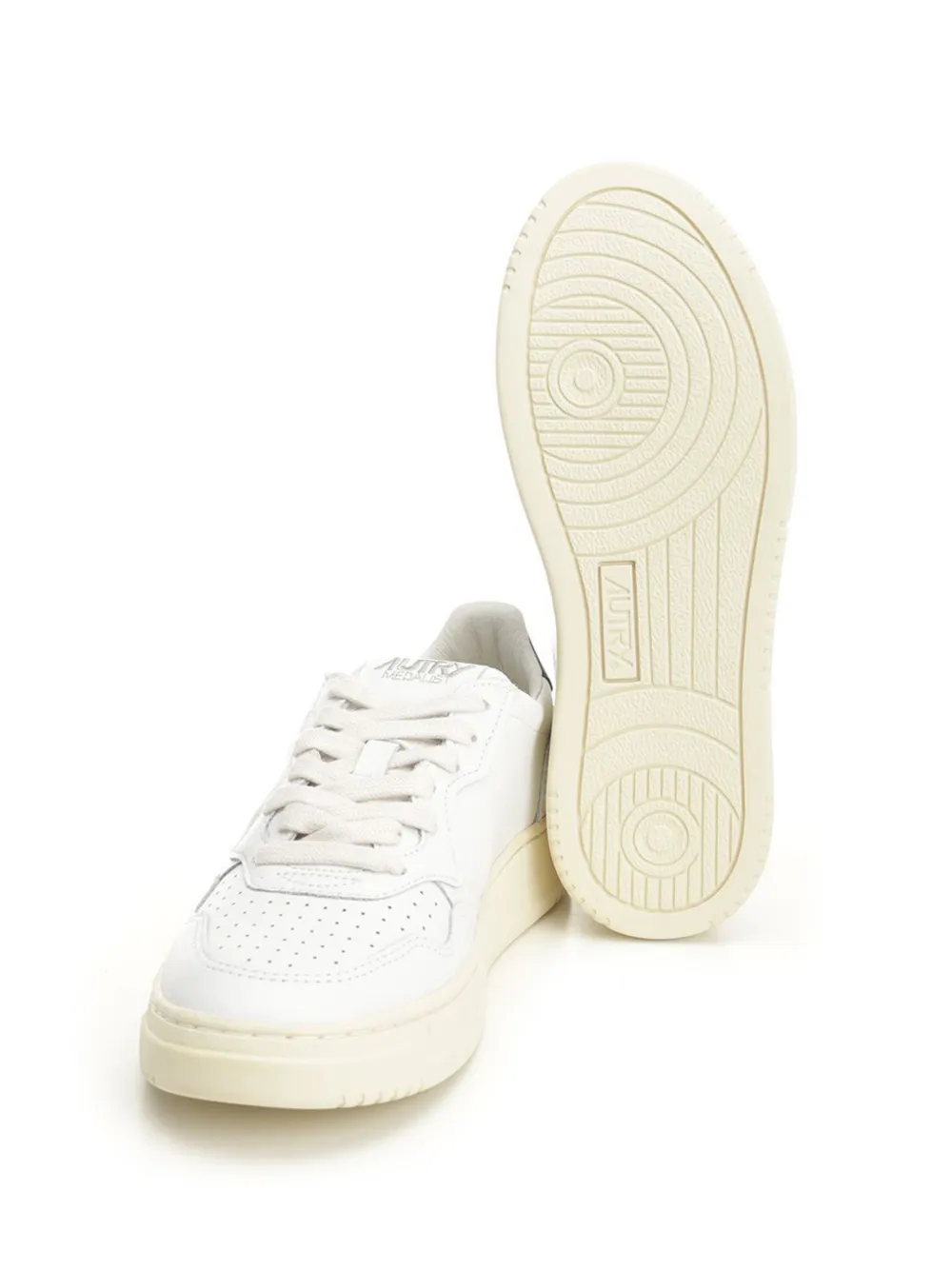 Autry Medalist leren low-top sneakers Wit