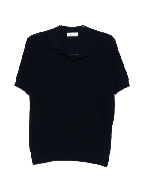 Roberto Collina ribbed pocket polo shirt