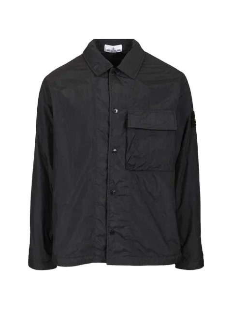 Stone Island patch-pocket overshirt
