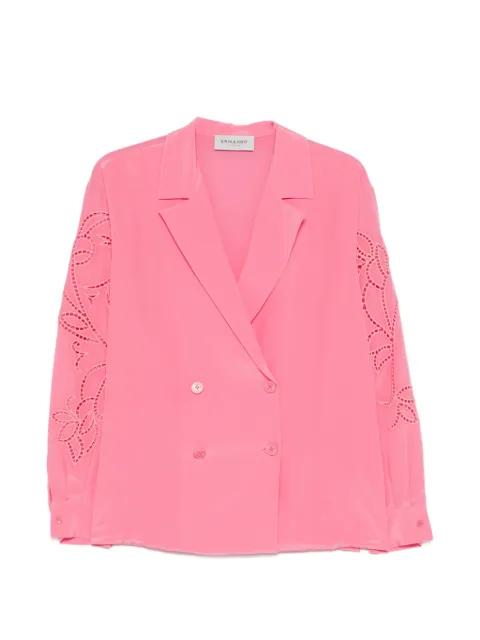 ERMANNO FIRENZE  カットアウト ダブルジャケット