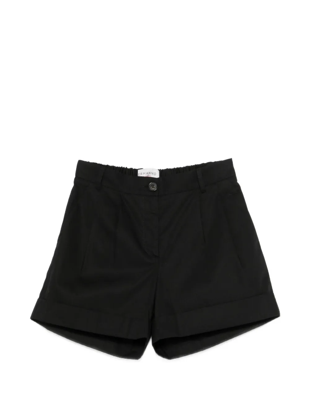 ERMANNO FIRENZE pleated tailored shorts - Black