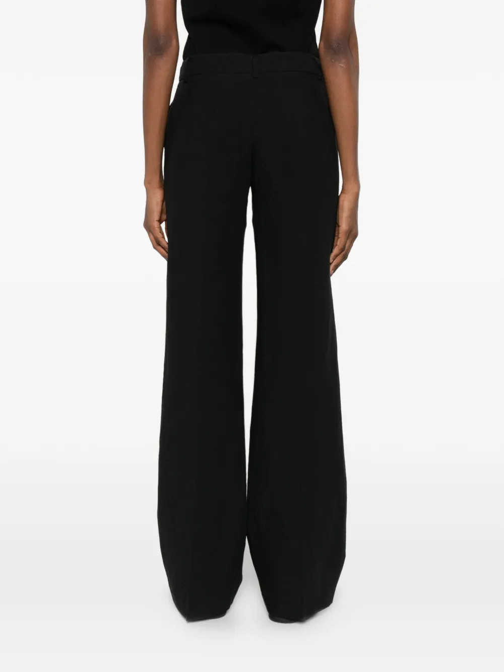 ERMANNO FIRENZE Geplooide broek Zwart