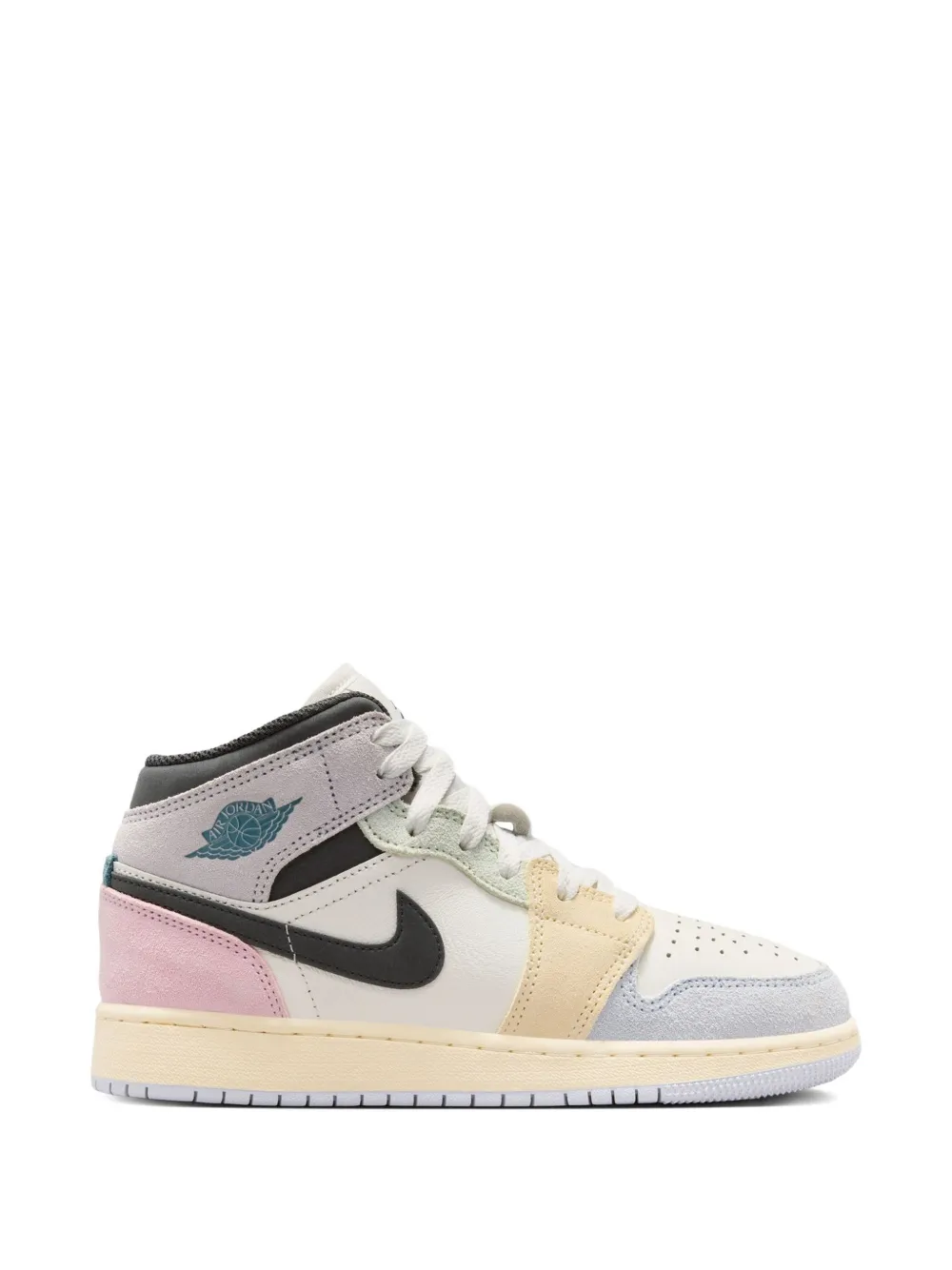 Jordan Kids Air Jordan 1 Mid sneakers Wit