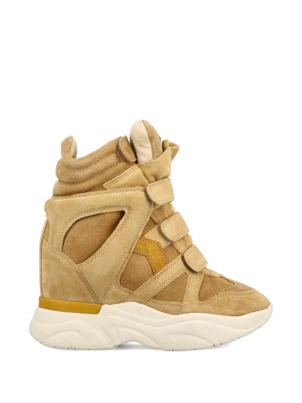 ISABEL MARANT Balskee ハイカット ウェッジスニーカー | ニュートラル